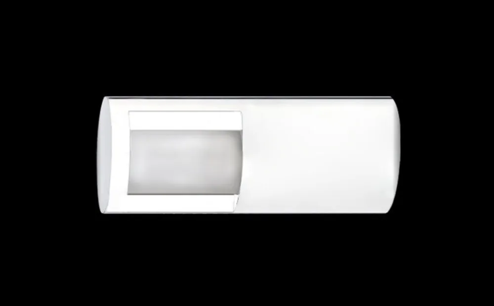 Wall lamp switched on