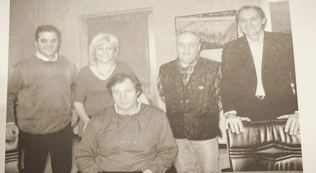 I soci fondatori e la squadra storica dell'azienda